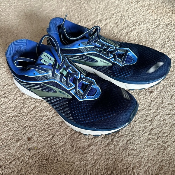 Brooks Men\'s Blue Ghost 12 Athletic Shoes Size 10D